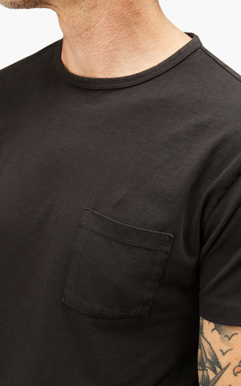RRL 2-Pack Garment-Dyed Tees Black