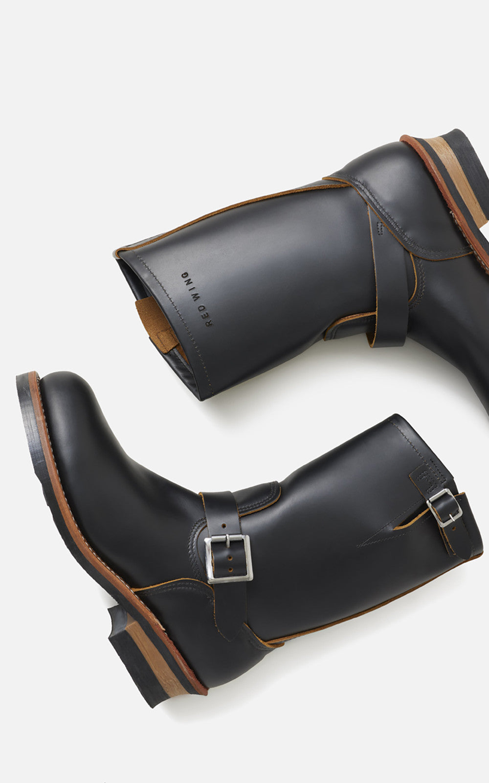 Red Wing Shoes 2966 Engineer Boot Black Klondike