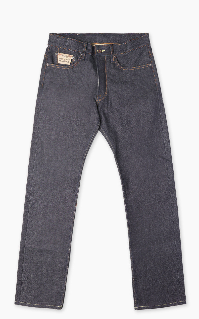 Railcar Fine Goods Spikes X100 Tapered Japanese Selvedge Indigo 15oz