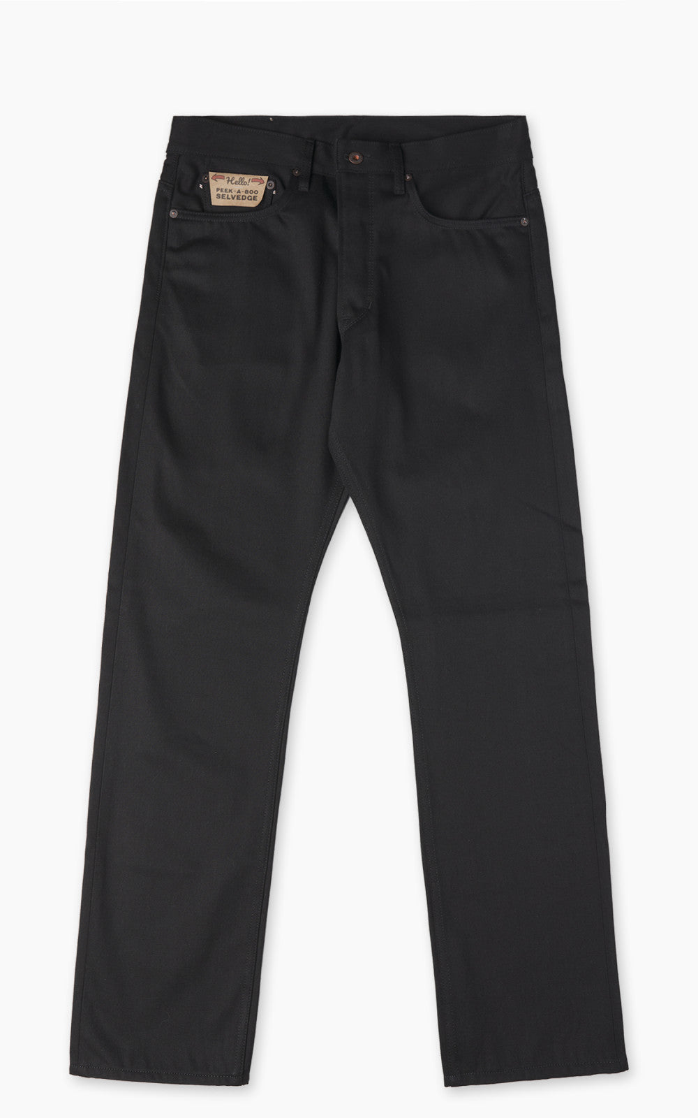 Railcar Fine Goods Rebels X111 Modern Straight Selvedge Double Black 13.5oz