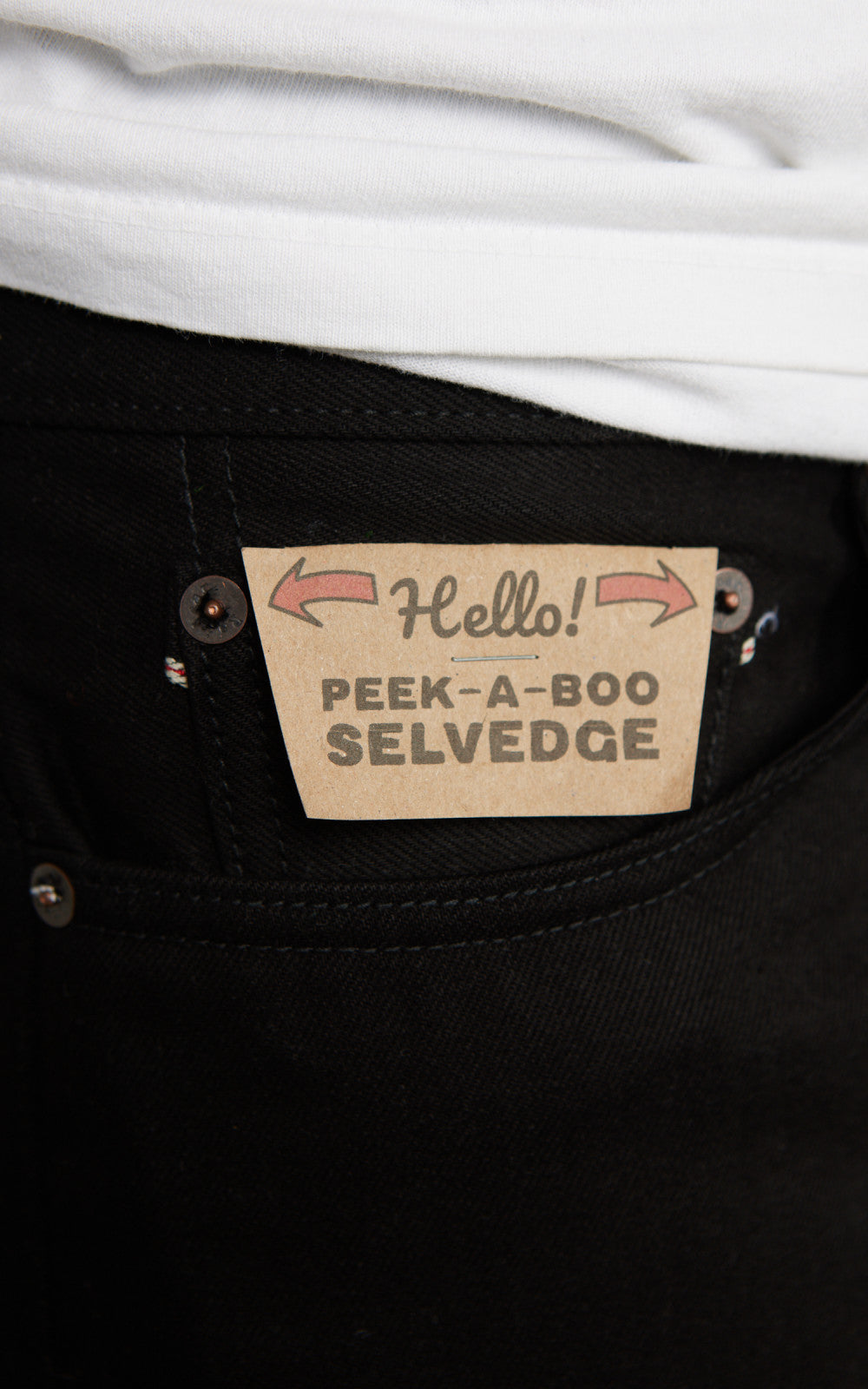 Railcar Fine Goods Rebels X111 Modern Straight Selvedge Double Black 13.5oz