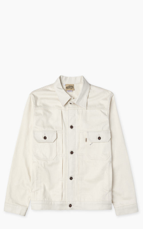 Railcar Fine Goods Type 2 Jacket Selvedge Ecru Natural 12oz