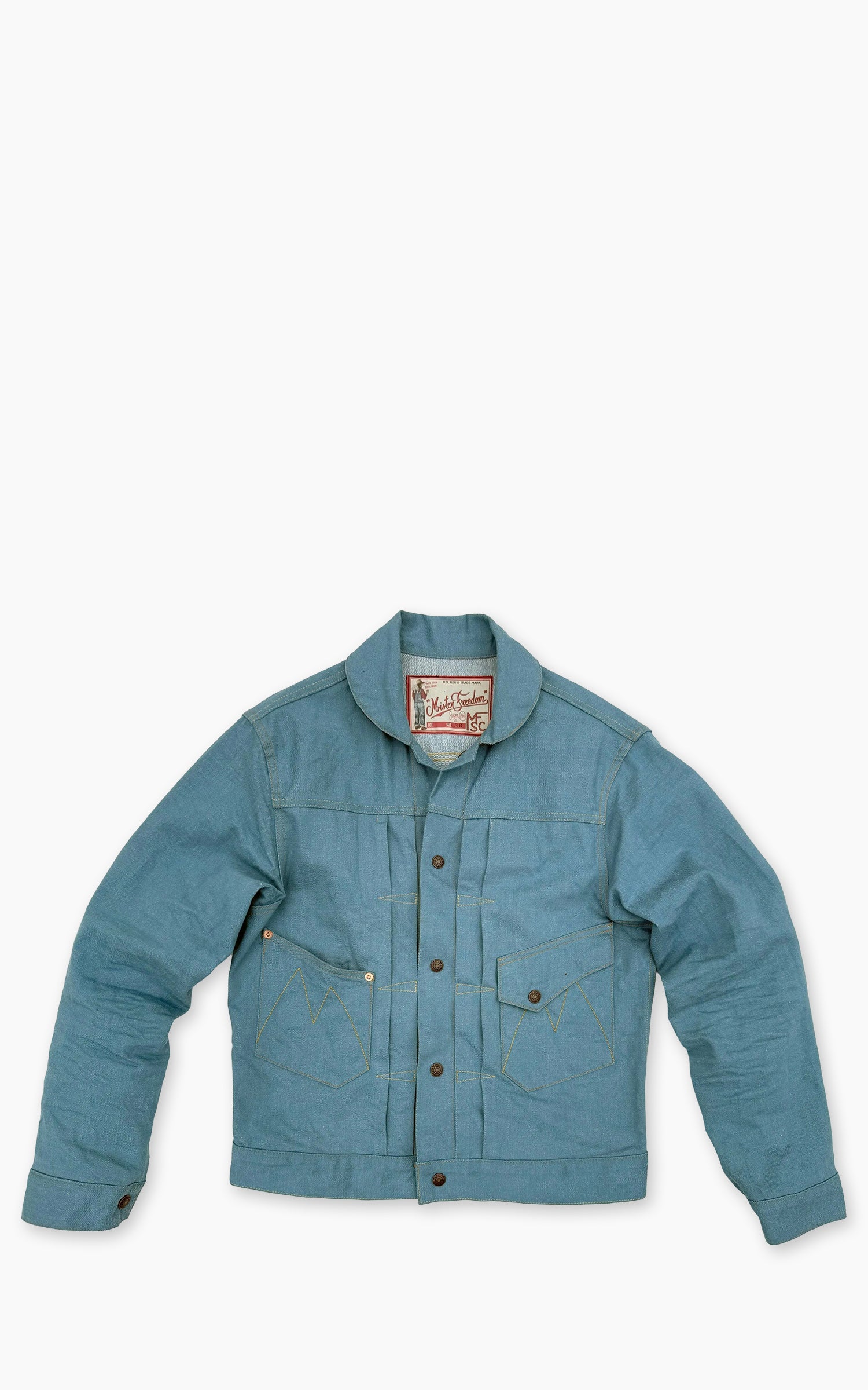 Mister Freedom Ranch Blouse "Pacific" Selvedge Denim