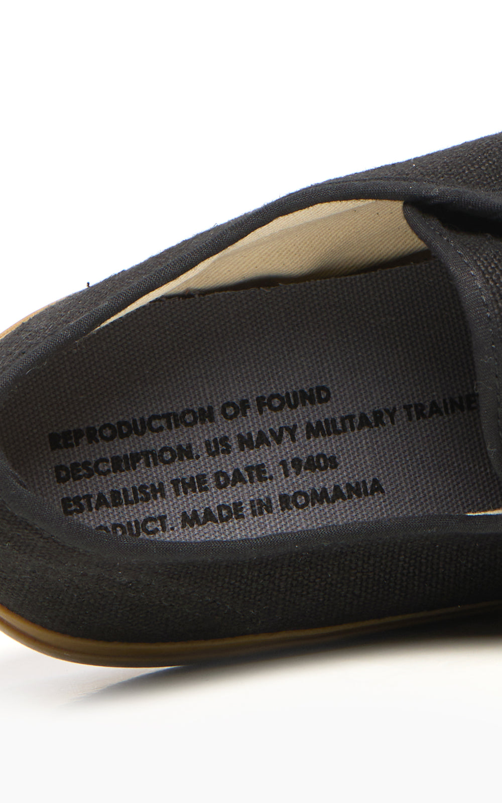 Reproduction Of Found 5500LF U.S. Navy Military Trainer Black/Honey
