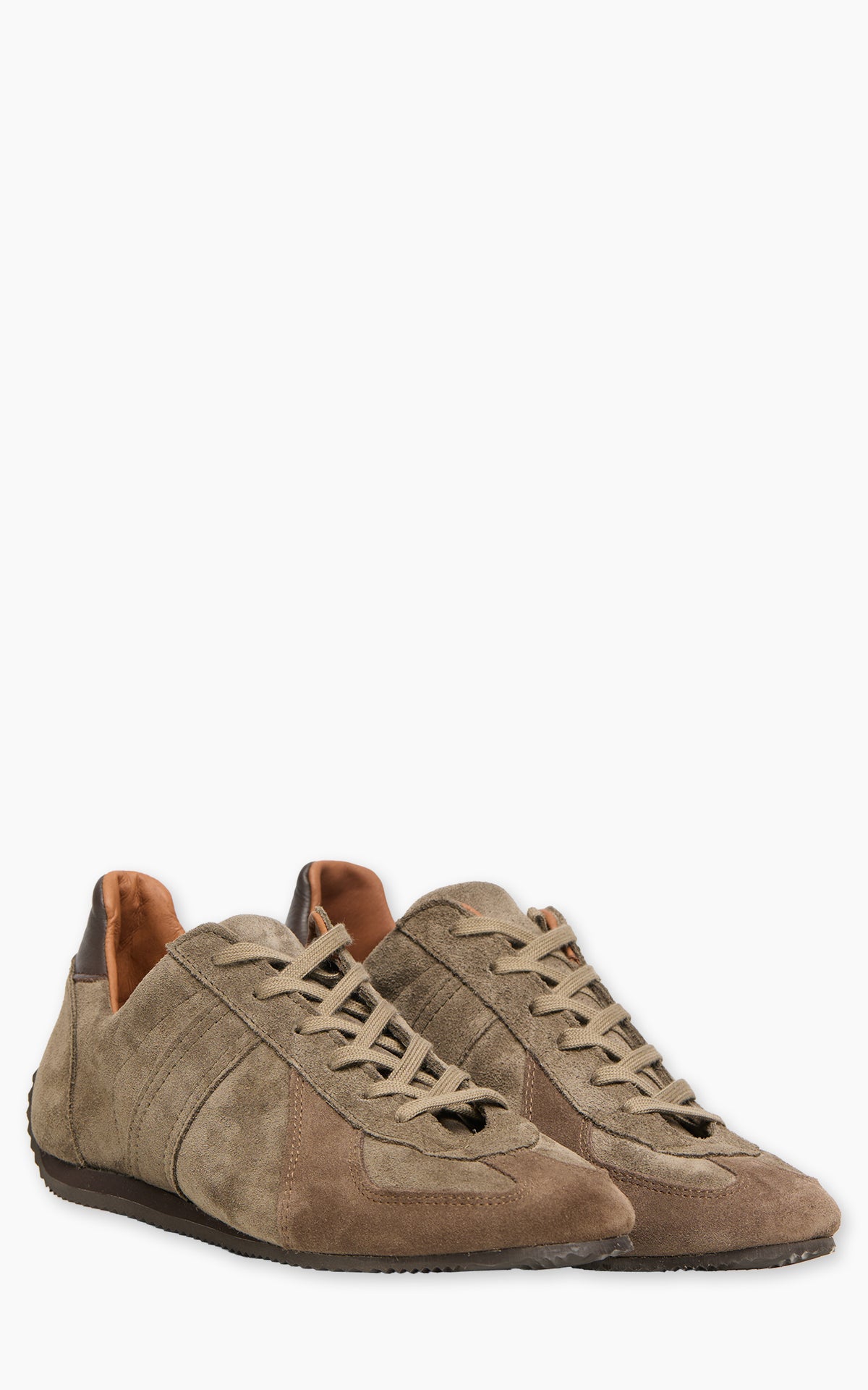 Reproduction Of Found 1749S German Military Trainer Dark Beige Suede