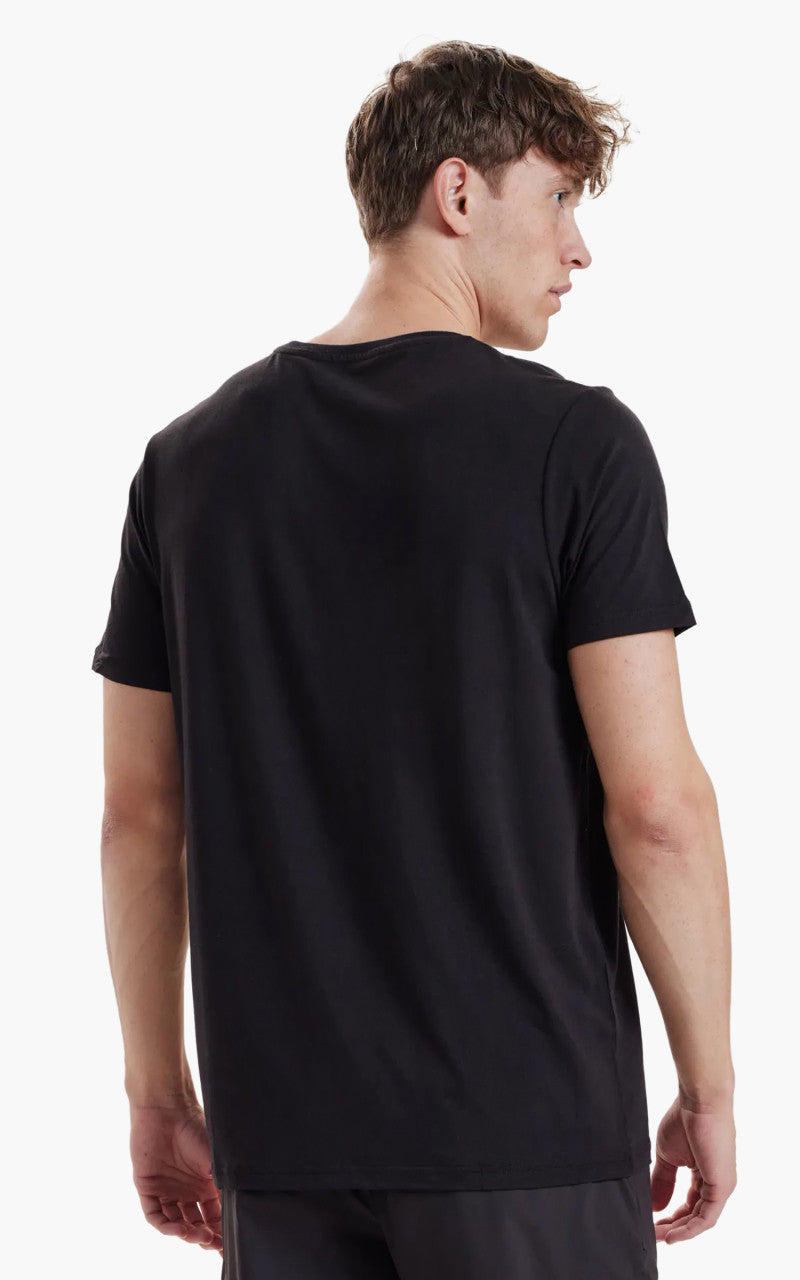 Resteröds R-Neck Bamboo Tee Black