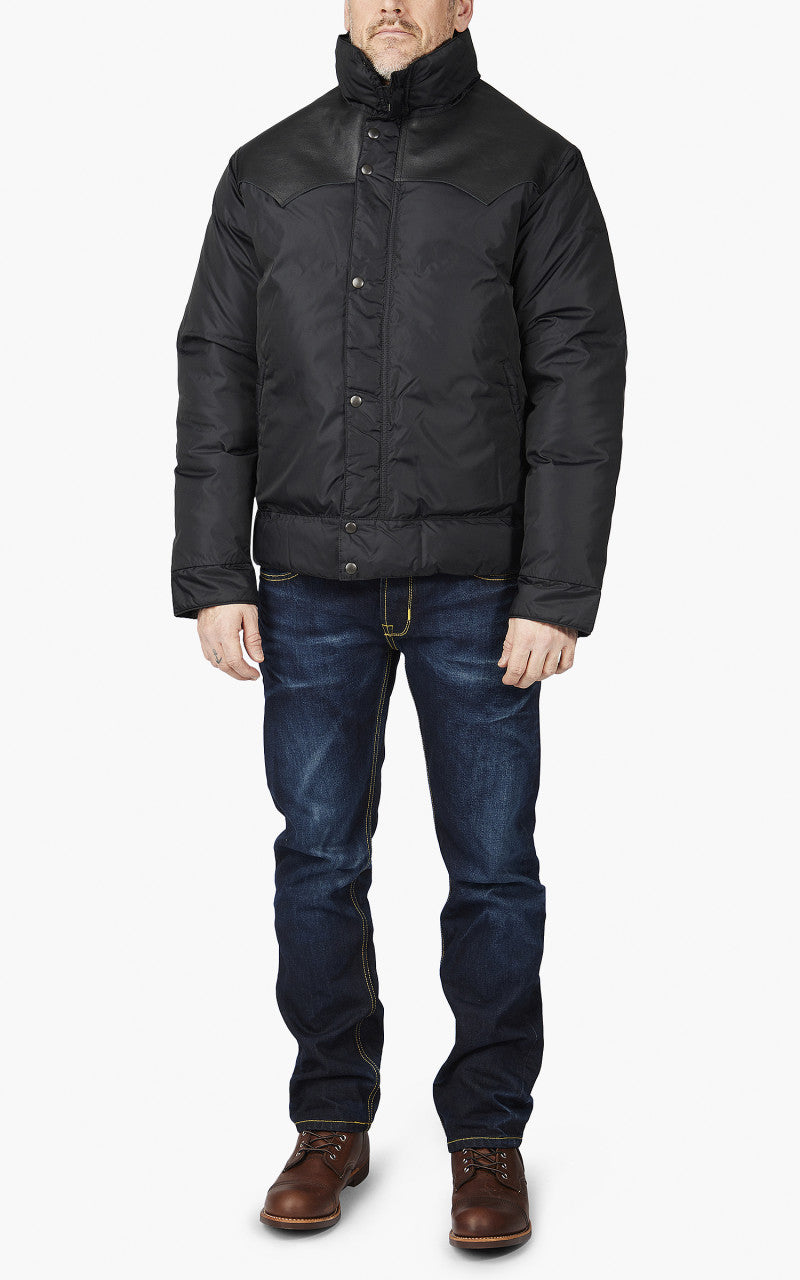 Rocky Mountain Featherbed Down Short Shell Jacket Black