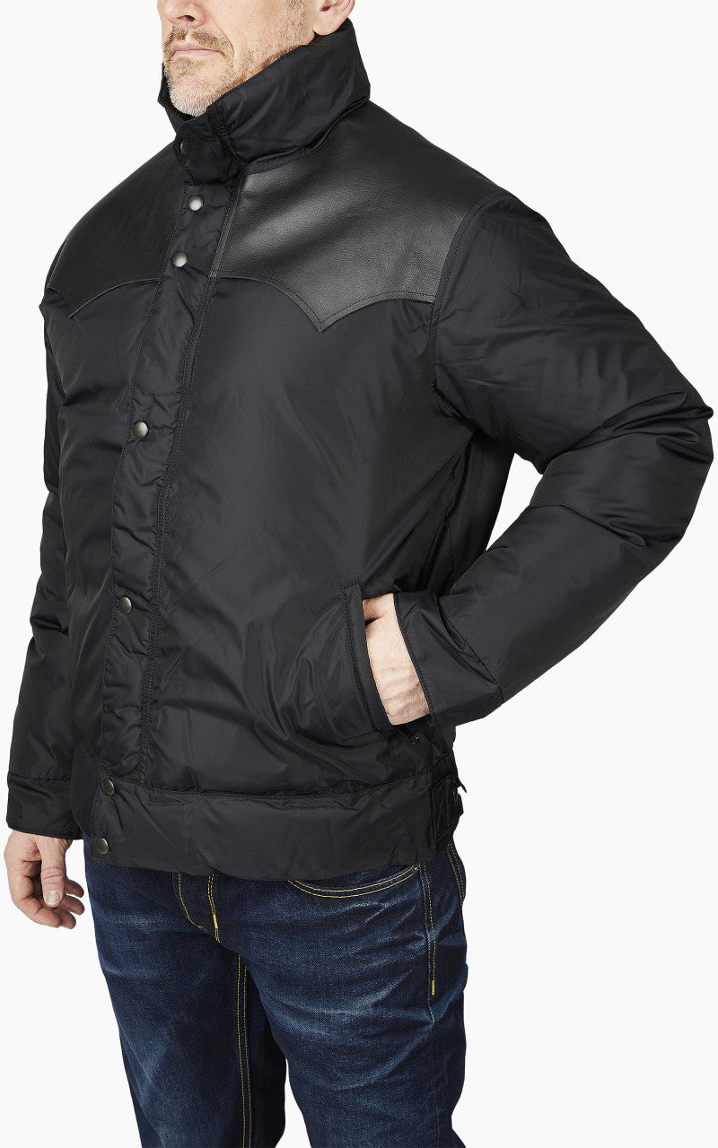 Rocky Mountain Featherbed Down Short Shell Jacket Black