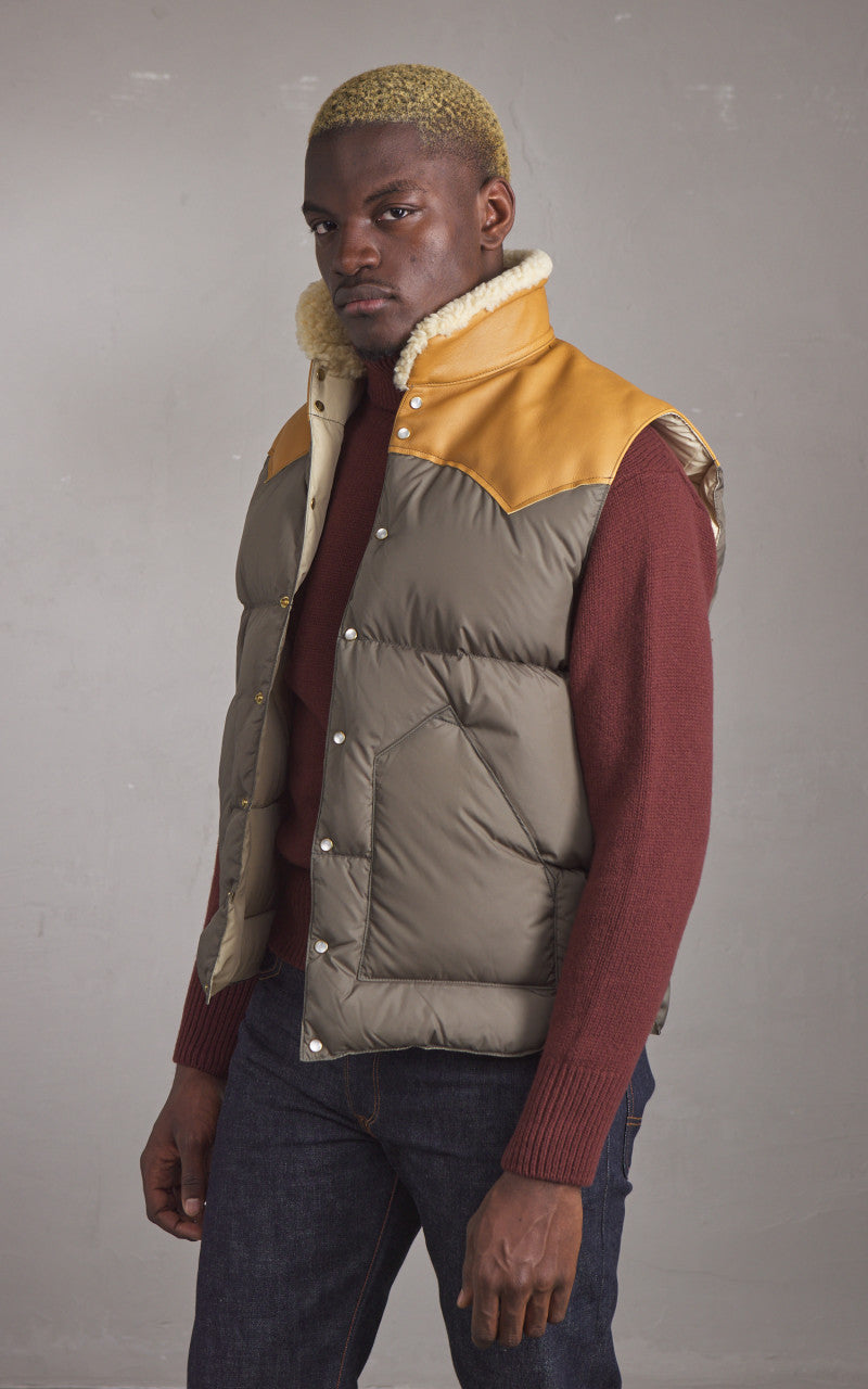 Rocky Mountain Featherbed Christy Down Vest Olive