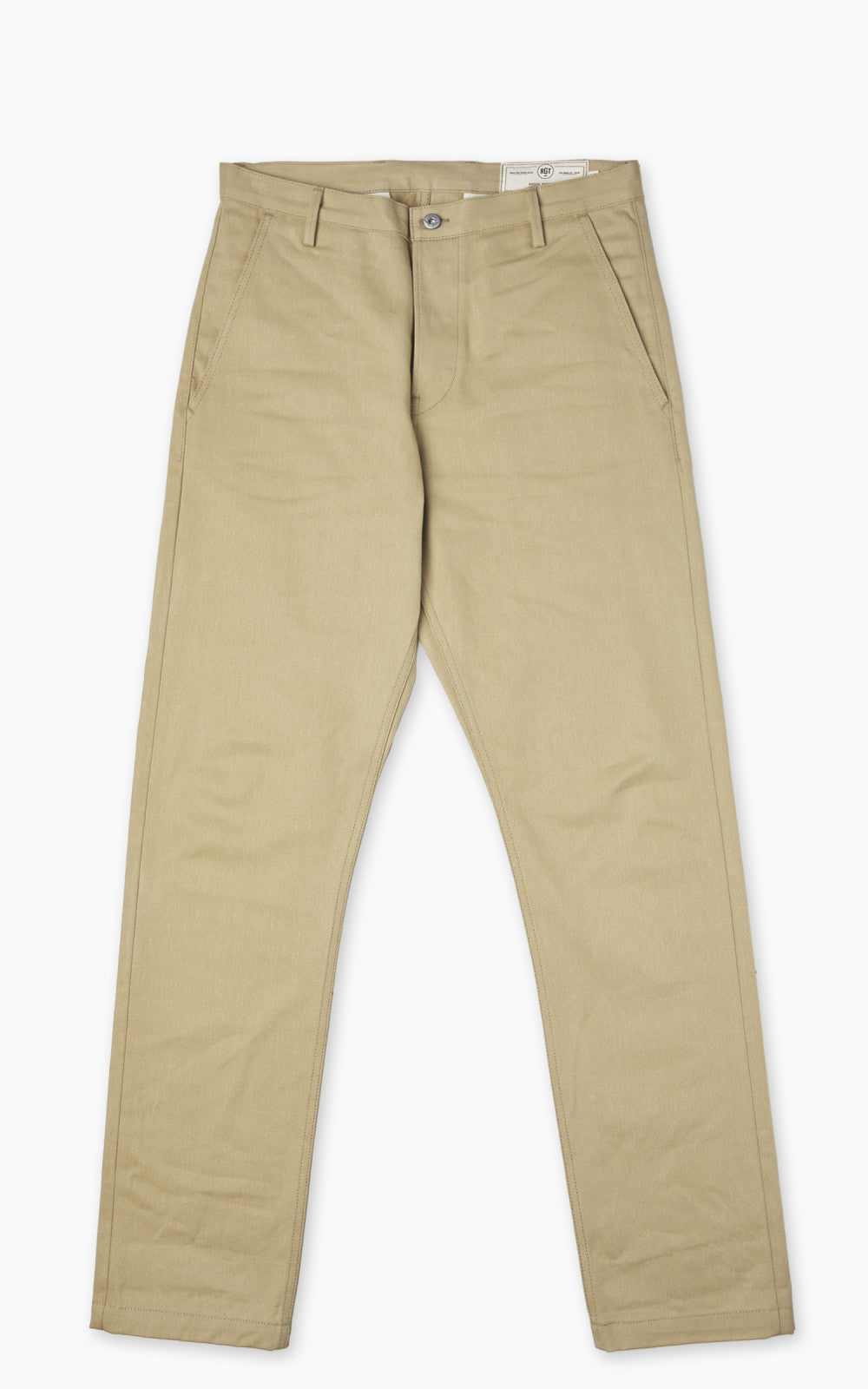 Rogue Territory Officer High Trouser Selvedge Khaki