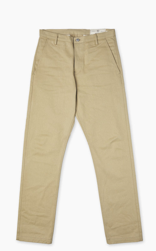 Rogue Territory Officer High Trouser Selvedge Khaki
