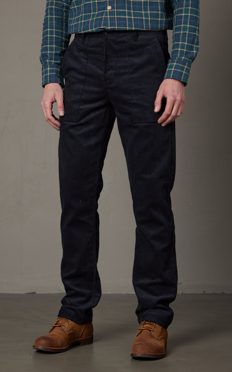 Rogue Territory Fatigue Pants Corduroy Black