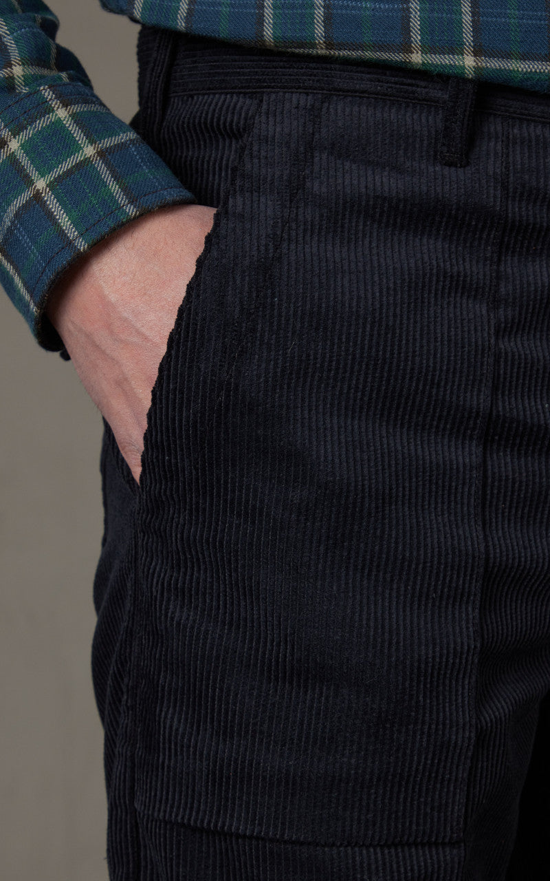 Rogue Territory Fatigue Pants Corduroy Black