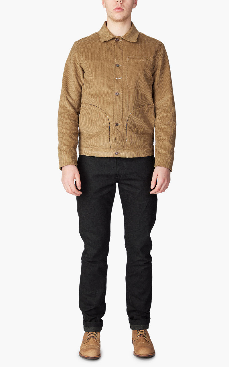 Rogue Territory Supply Jacket Tan Corduroy Lined