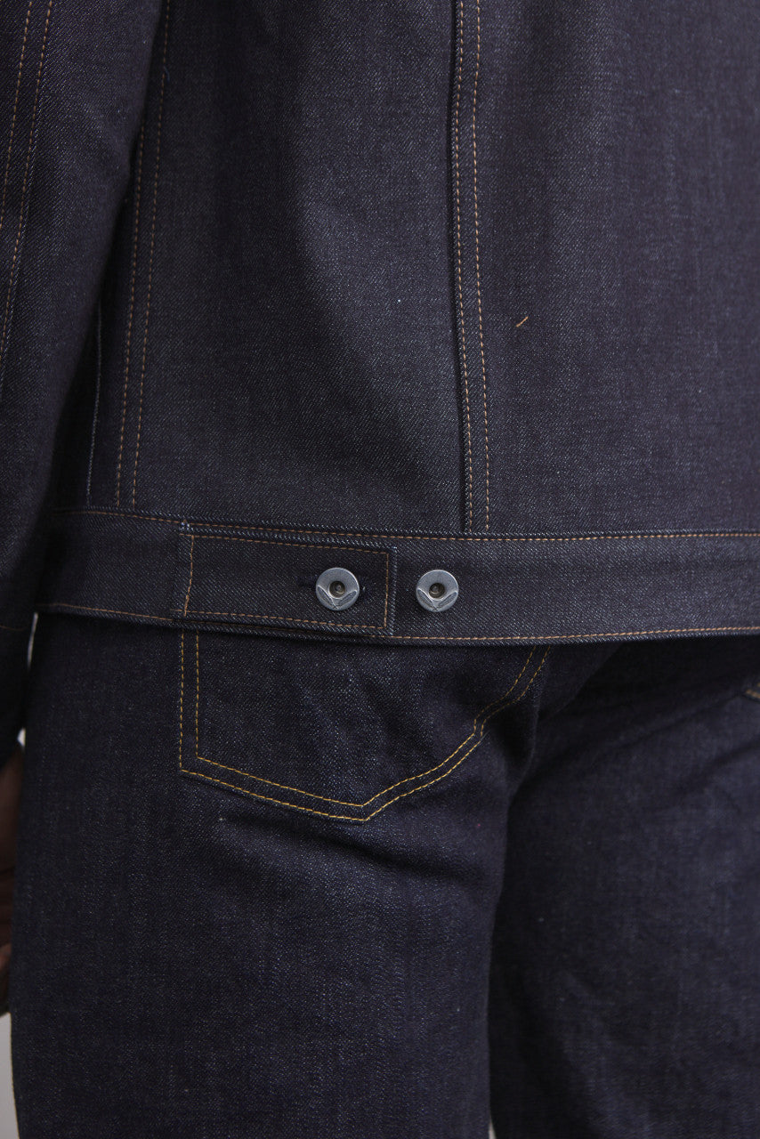 Rogue Territory Supply Jacket Lined Indigo 15oz