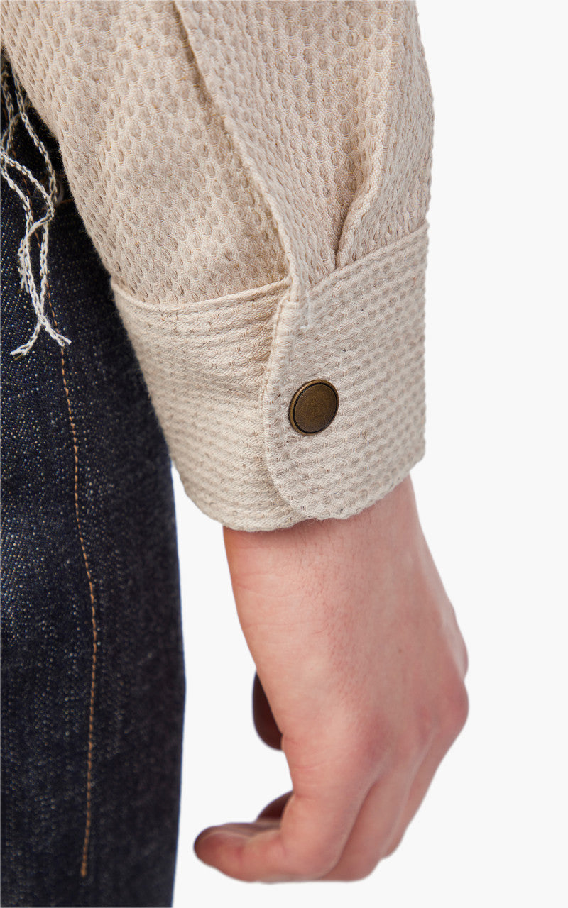 Rogue Territory Service Shirt Natural Sashiko