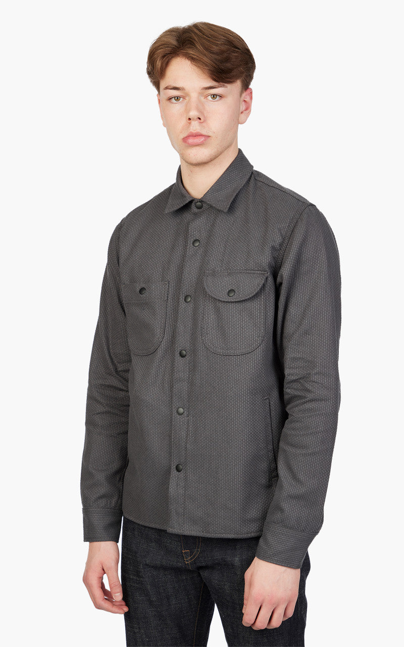Rogue Territory Service Shirt Grey Sashiko