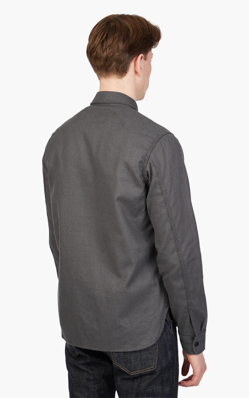 Rogue Territory Service Shirt Grey Sashiko