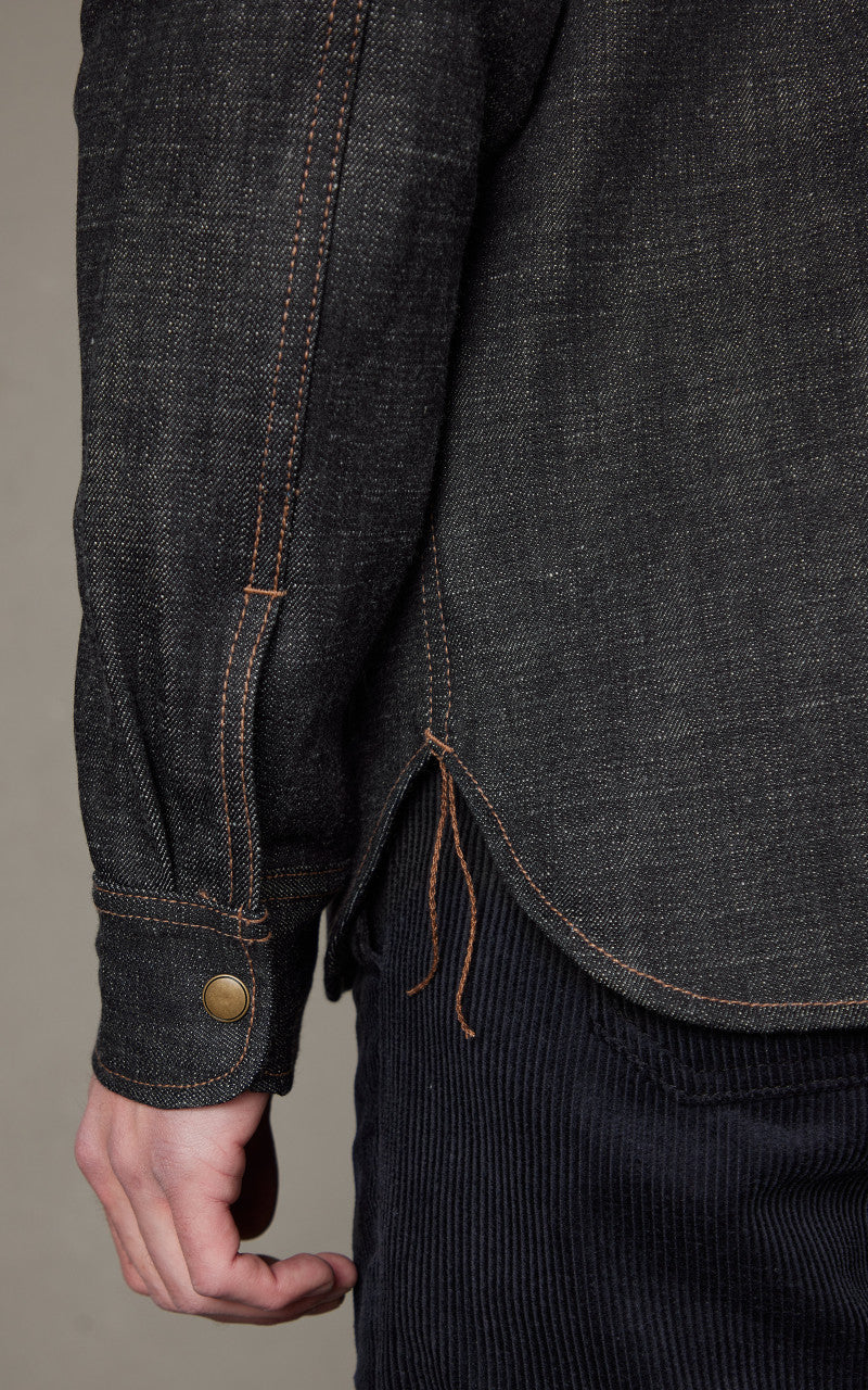 Rogue Territory Service Shirt Crpytic Indigo 13.5oz