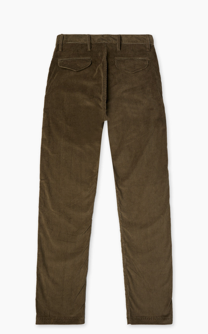 Rogue Territory Officer High Trouser Corduroy Olive