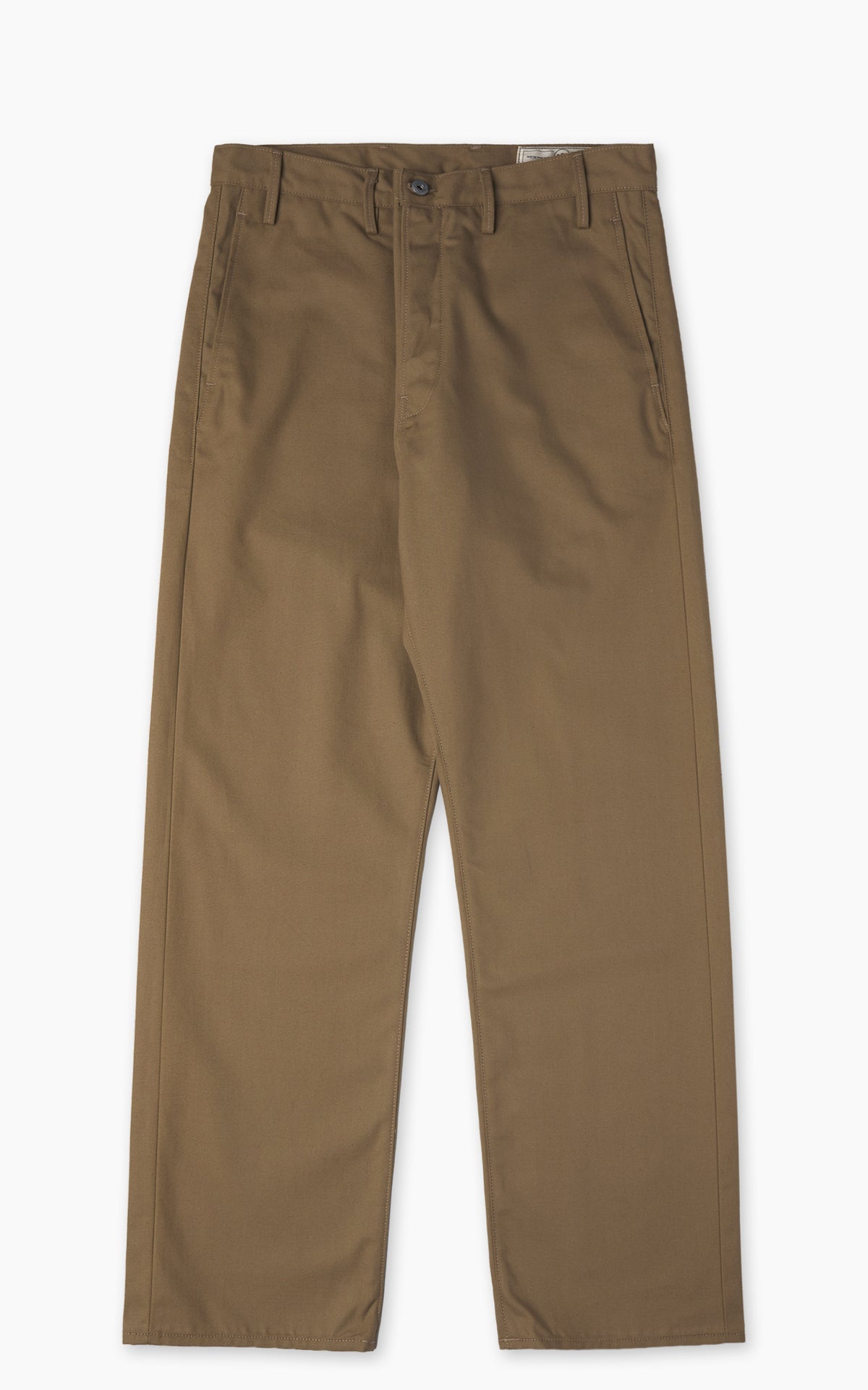 Rogue Territory Relaxed Trouser Selvedge Canvas Dyed Khaki