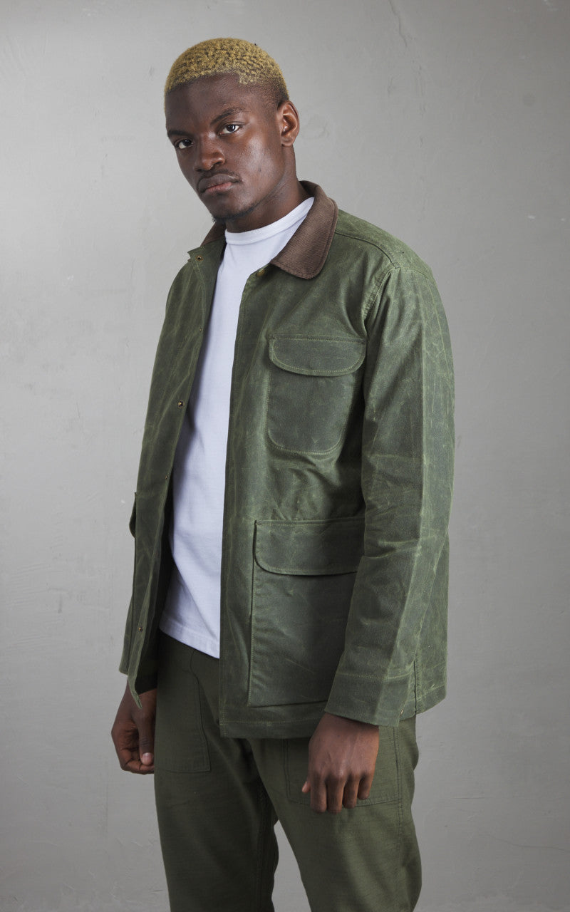 Rogue Territory Hunter Supply Jacket Waxed Olive