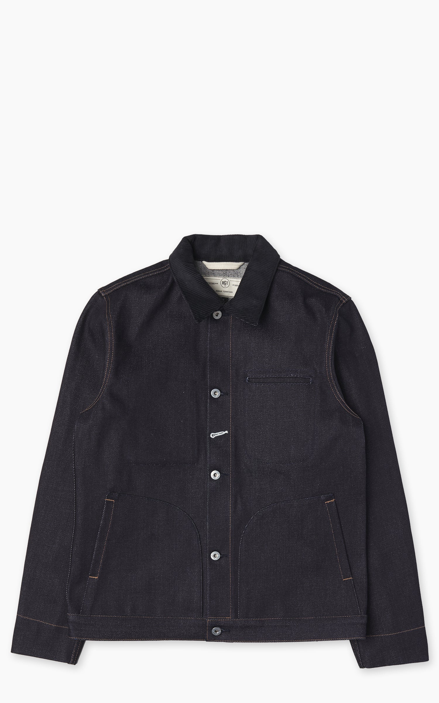 Rogue Territory Supply Jacket Slub Denim Indigo 22oz
