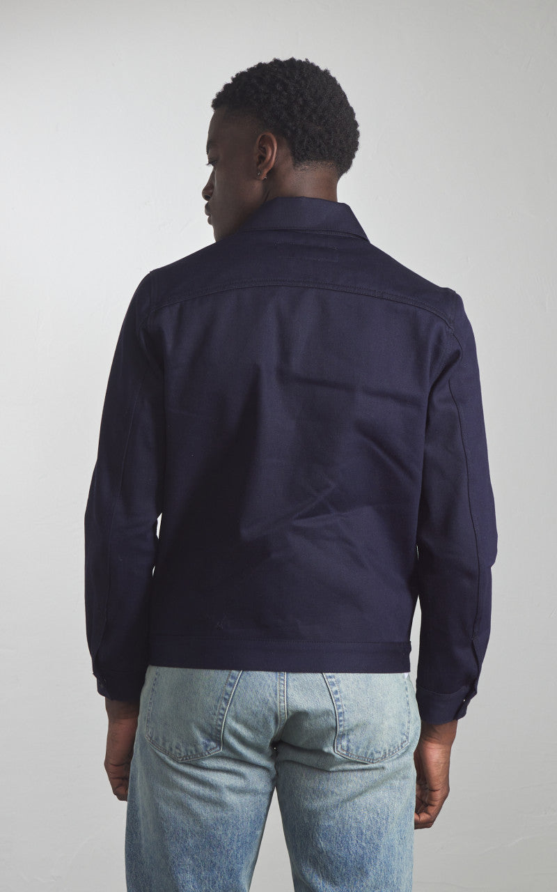 Rogue Territory Cruiser Jacket Selvedge Indigo x Black 13.5oz