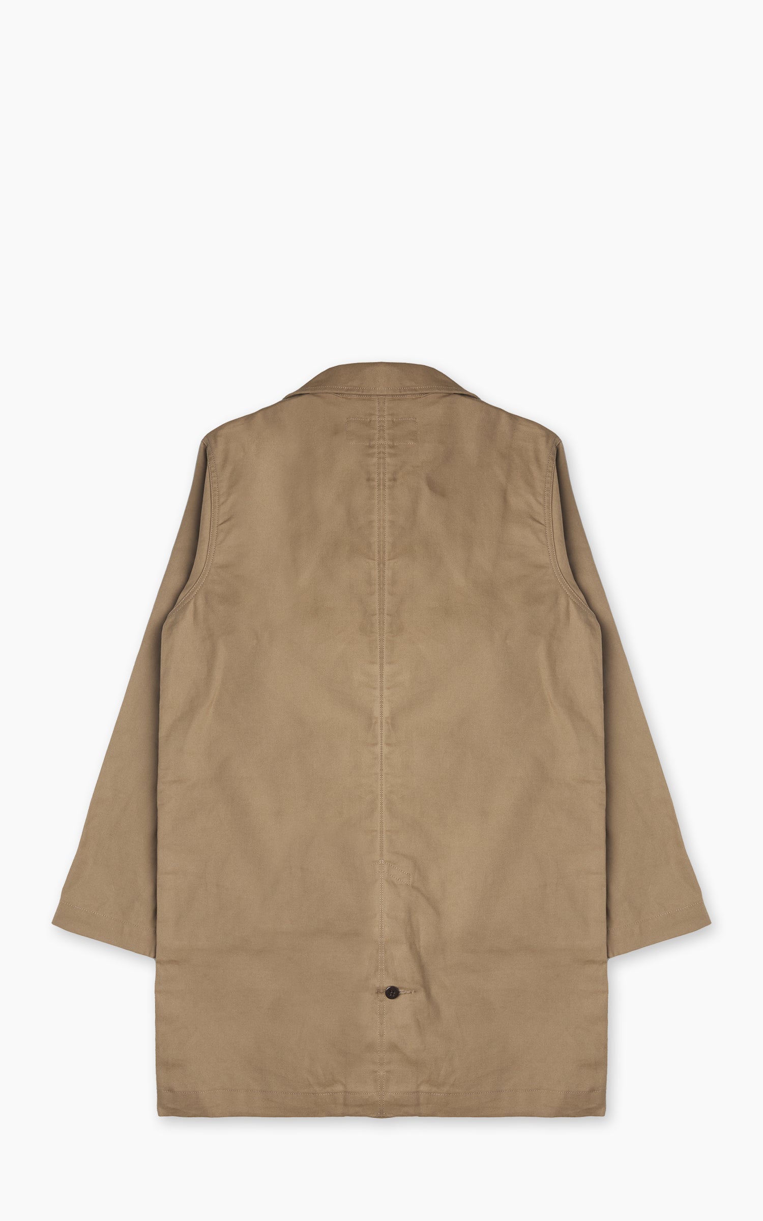 Rogue Territory Trench Coat Dry Waxed Canvas Khaki