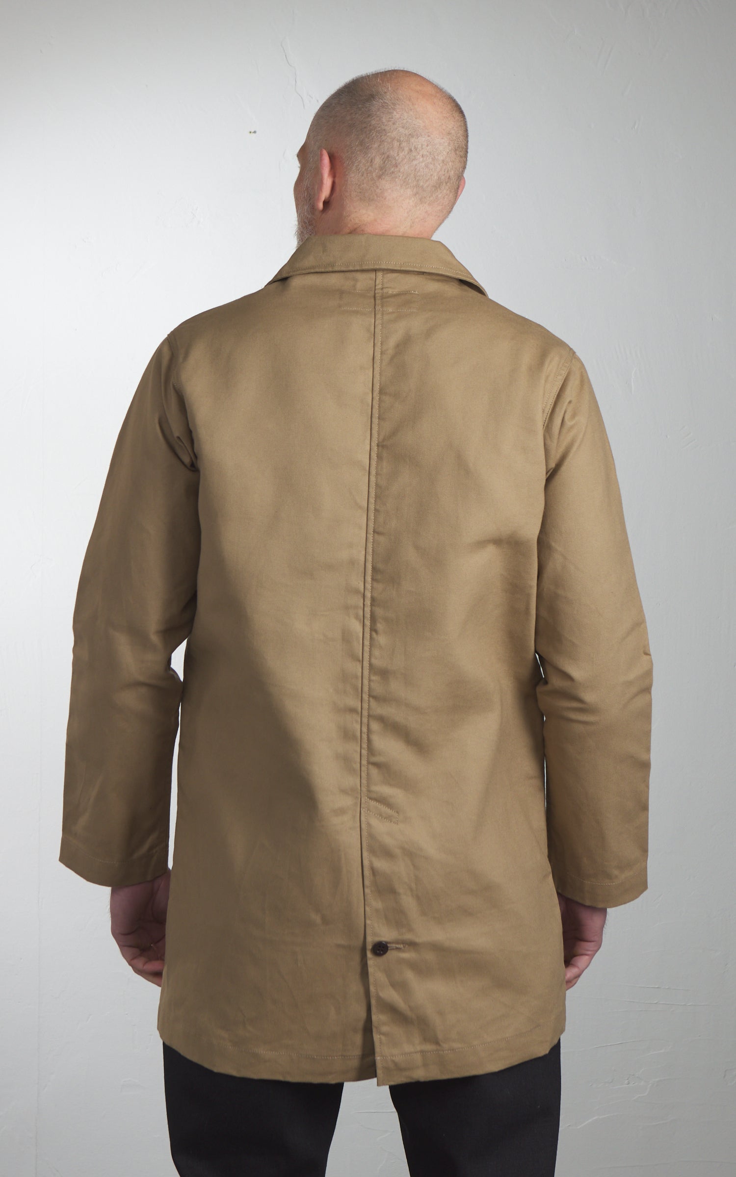 Rogue Territory Trench Coat Dry Waxed Canvas Khaki