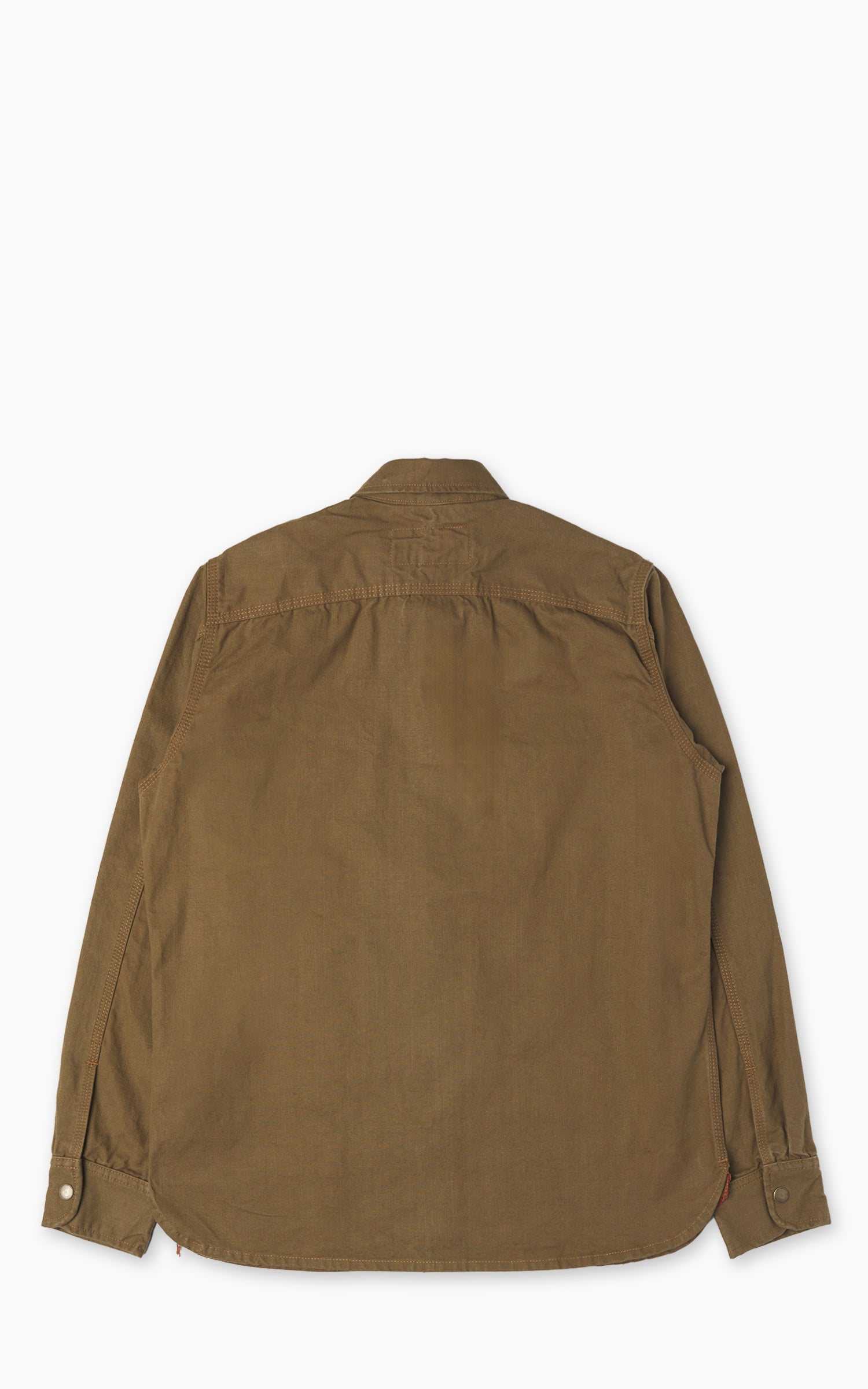 Rogue Territory Work Shirt Dyed Canvas Selvedge Golden Brown