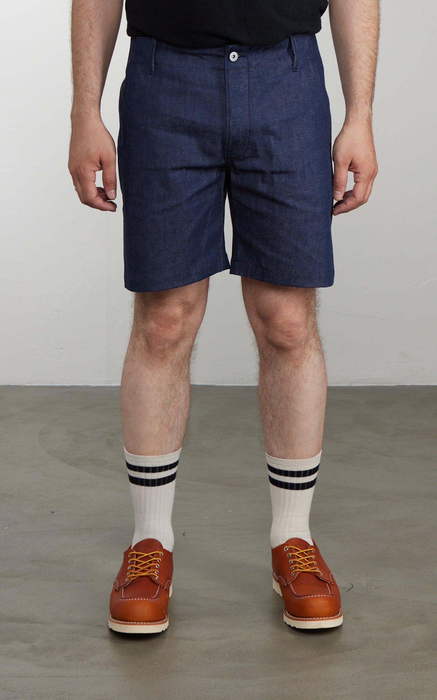 Rogue Territory Infantry Shorts Denim Selvedge Indigo 11oz