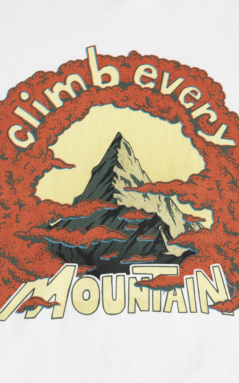 Nudie Jeans Roy Every Mountain Chalk White