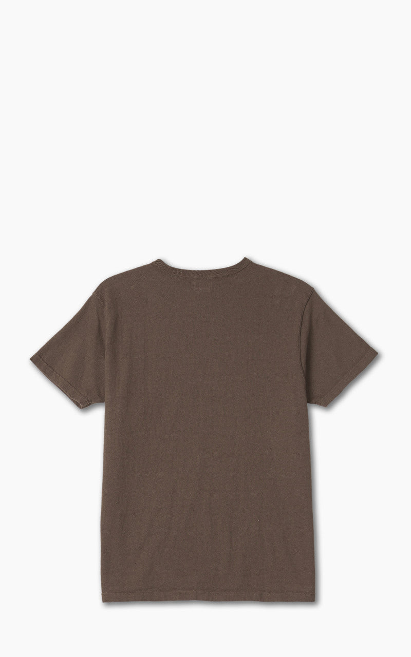 Samurai Jeans SJST-SC03 Japanese Cotton Made Pocket Tee Kuri Dark