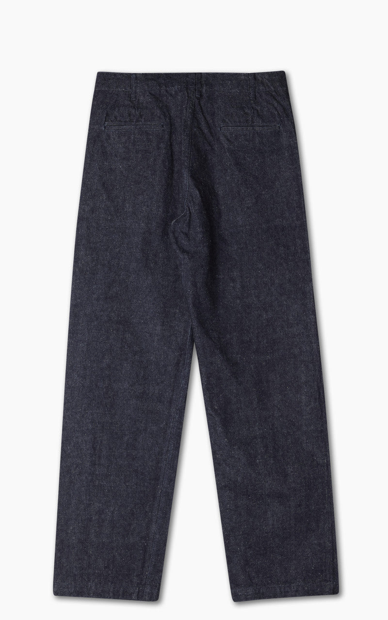 Samurai Jeans SJ48DP Wide Straight Chino Selvedge Indigo 15oz