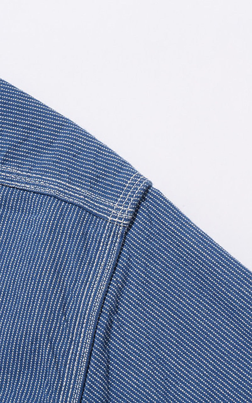 Sugar Cane SC25511 Jean Cord Work Shirt Navy