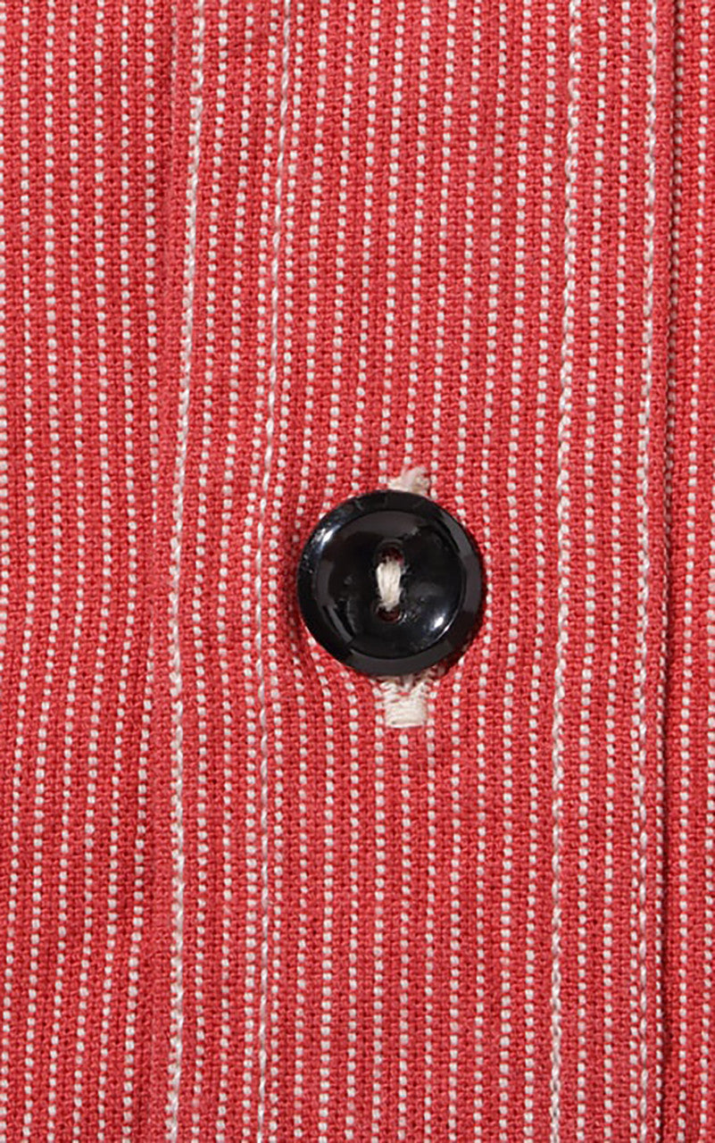 Sugar Cane SC25511 Jean Cord Work Shirt Red
