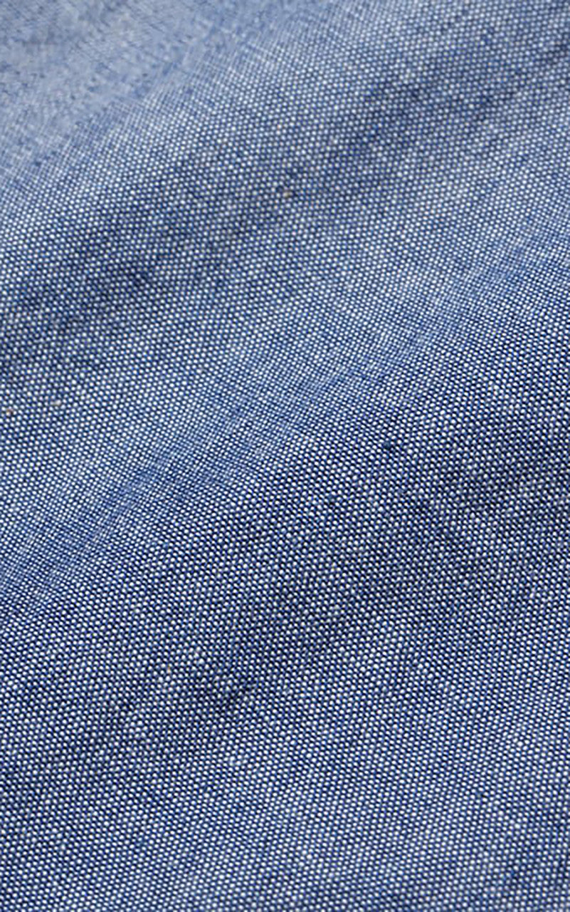 Sugar Cane SC27850 Blue Chambray Work Shirt One Wash Blue