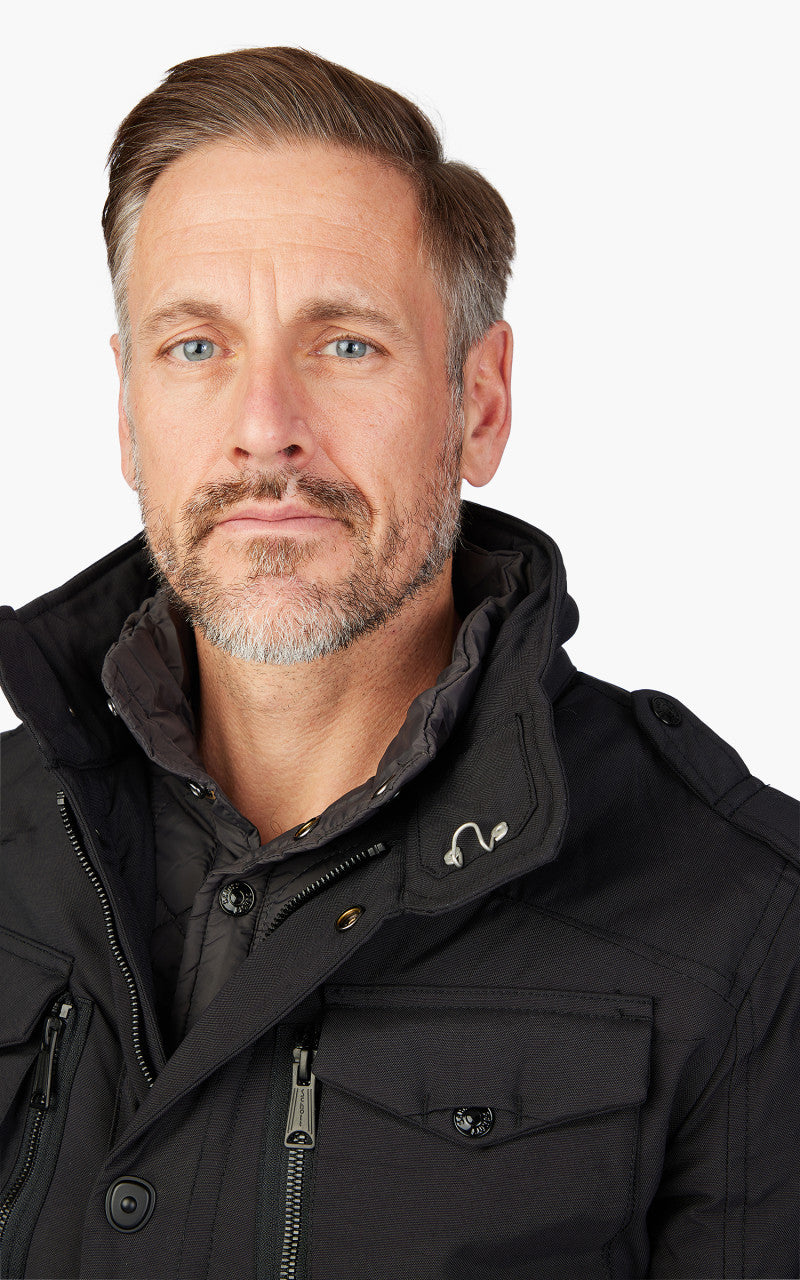 Schott NYC Field Jacket Black