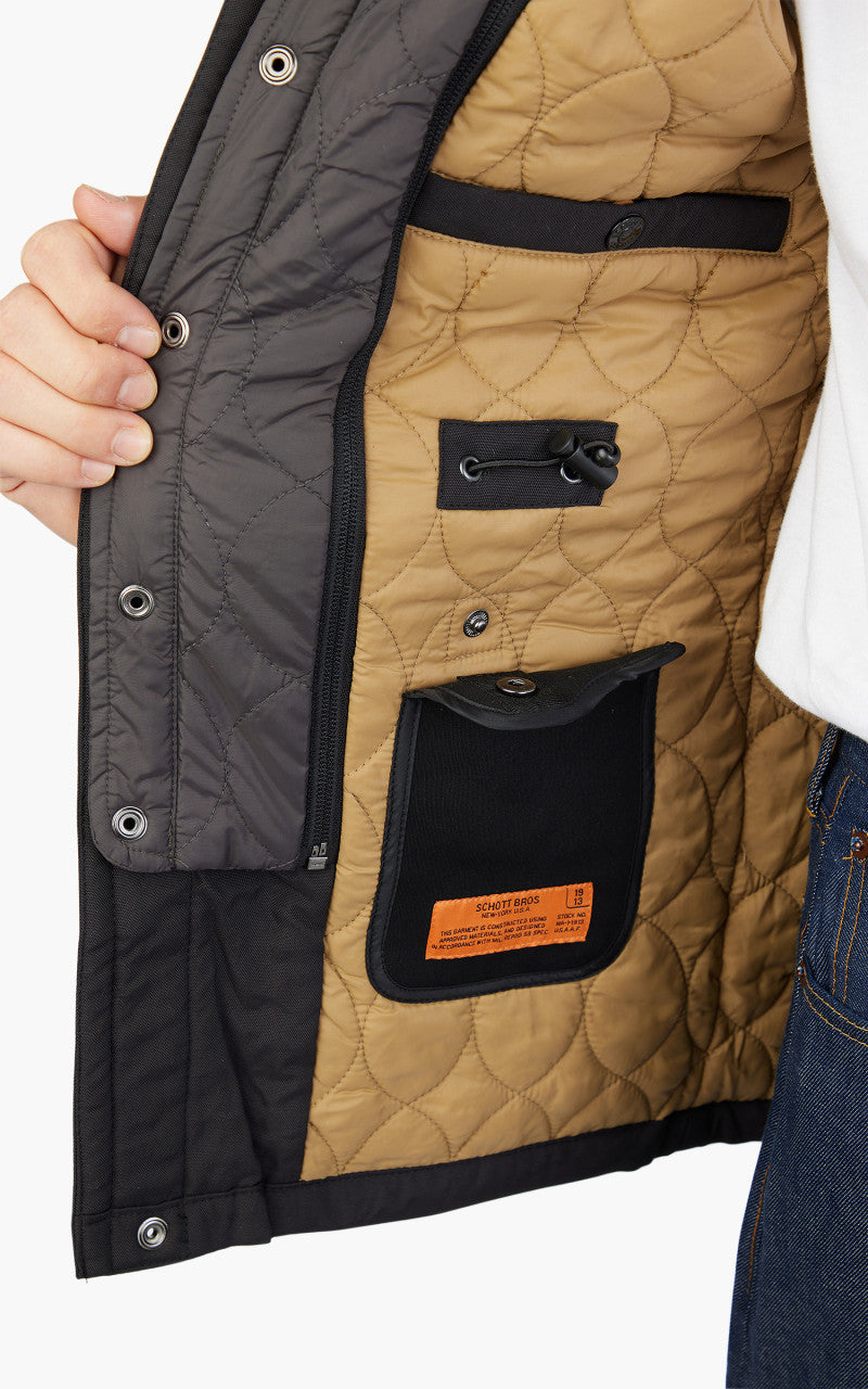 Schott NYC Field Jacket Black