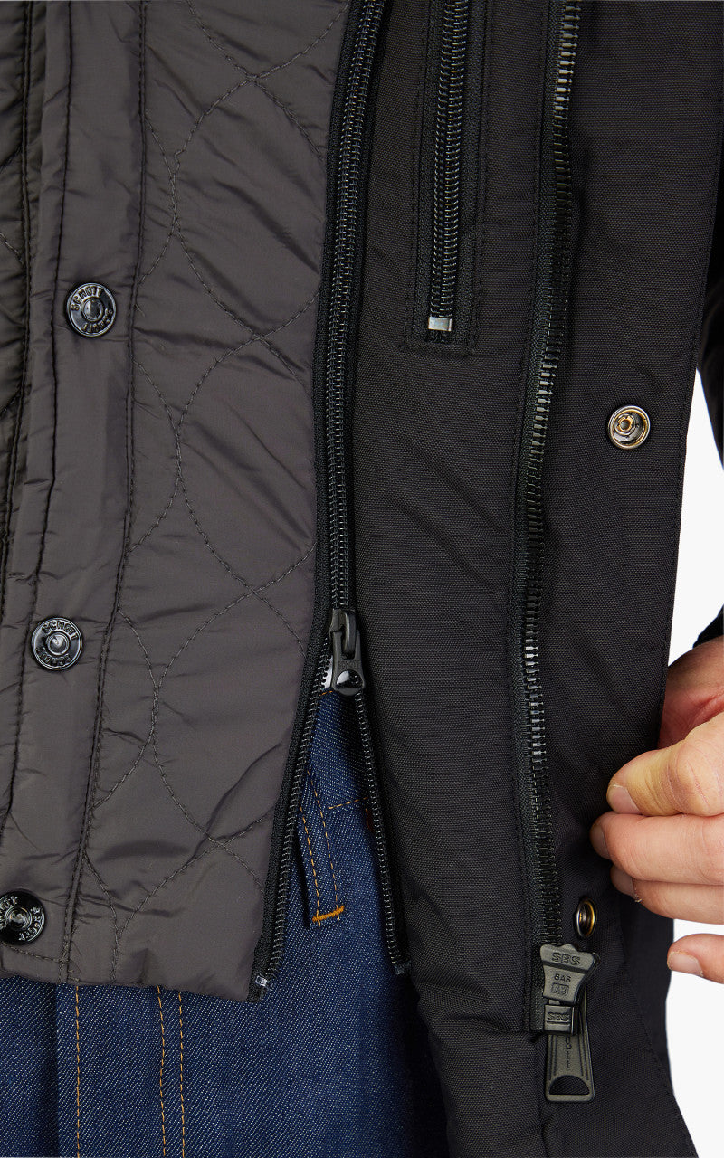 Schott NYC Field Jacket Black