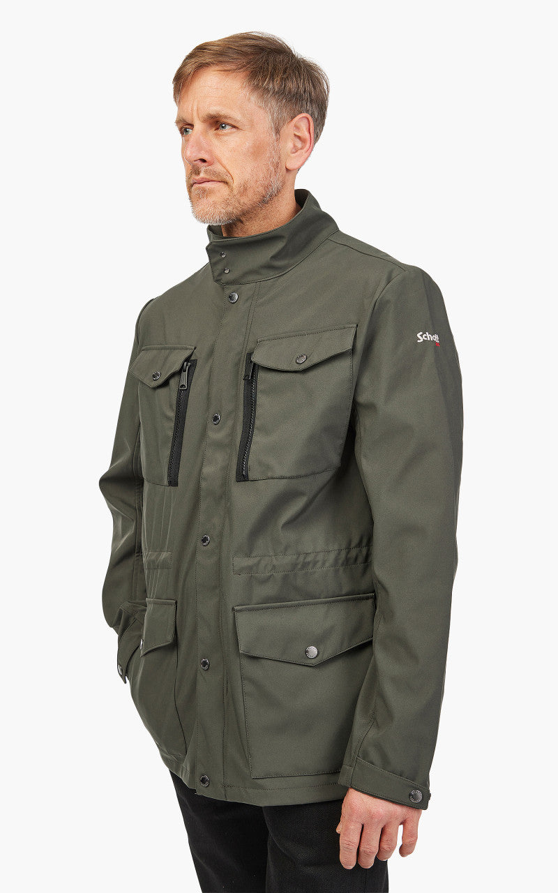 Schott NYC Konnor Field Jacket Khaki