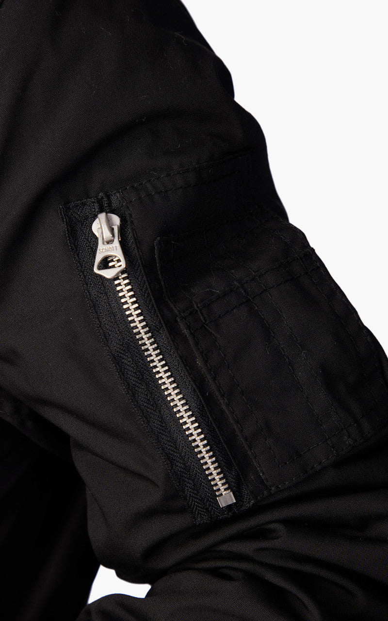 Schott NYC B18 Pilot Jacket Black