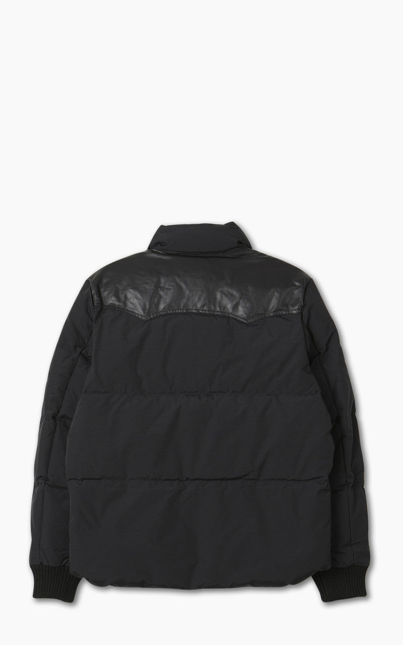 Schott NYC Blackburn Rancher Puffer Jacket Black