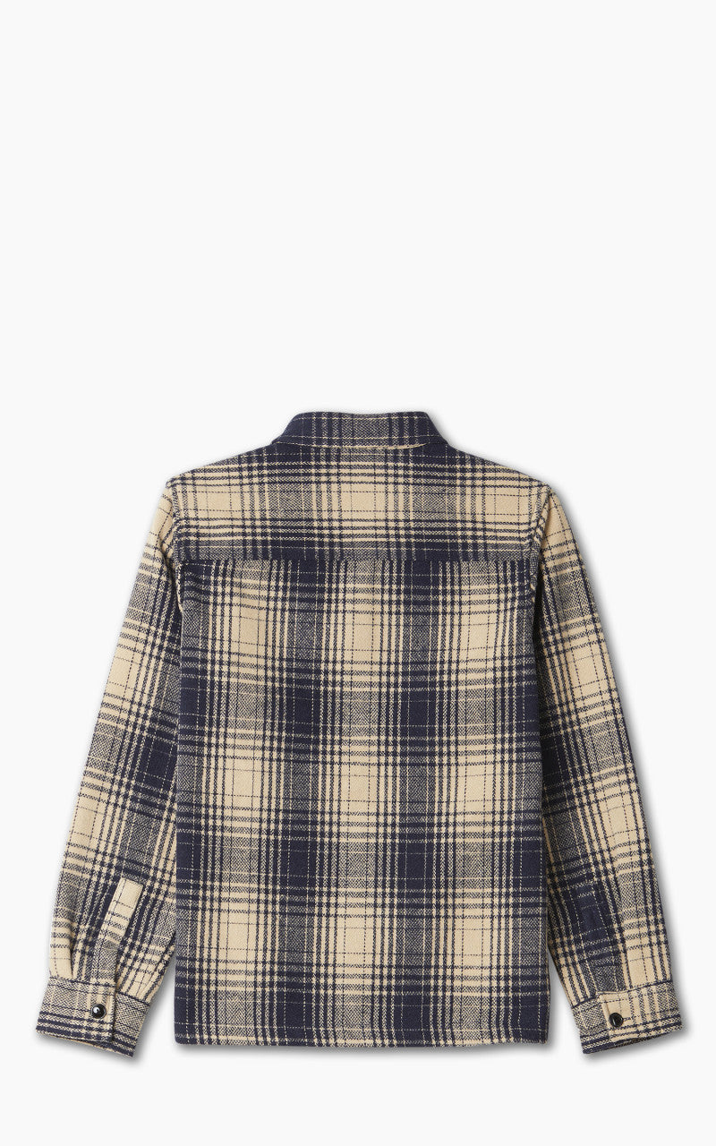 Schott NYC Overshirt Dark Navy Check