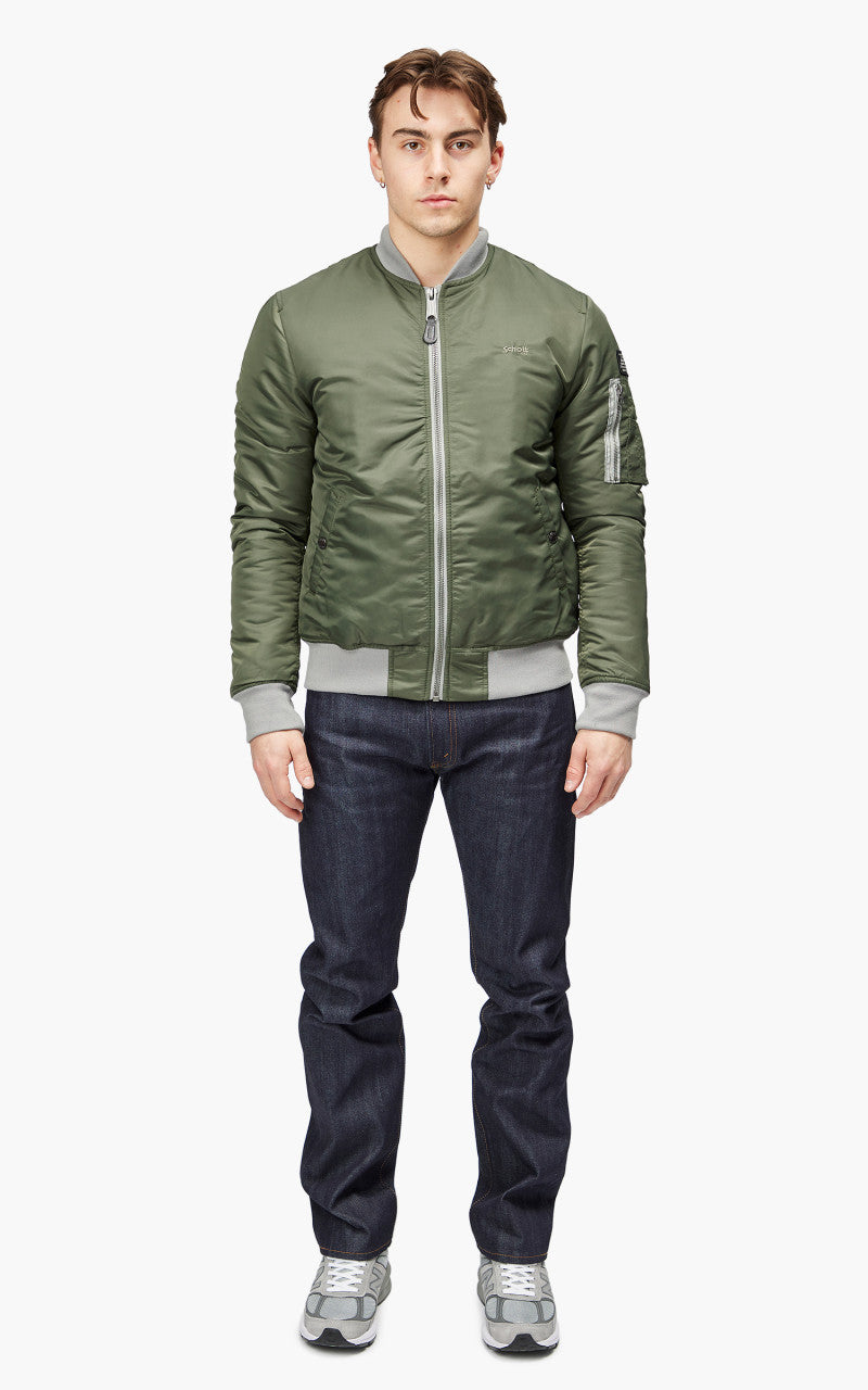 Schott NYC Airforce RS Bomber Jacket Sage Khaki