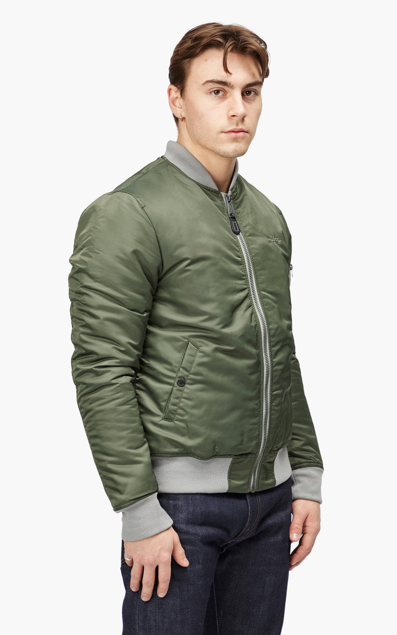Schott NYC Airforce RS Bomber Jacket Sage Khaki