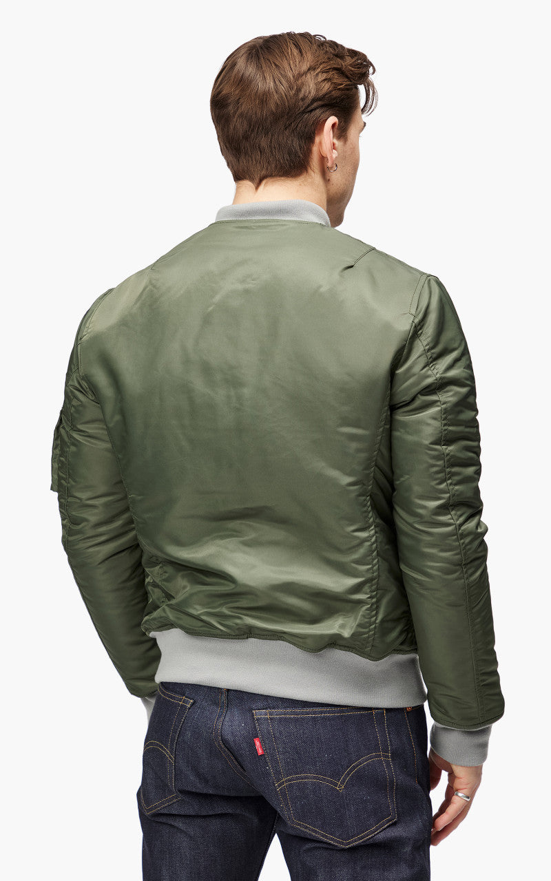 Schott NYC Airforce RS Bomber Jacket Sage Khaki