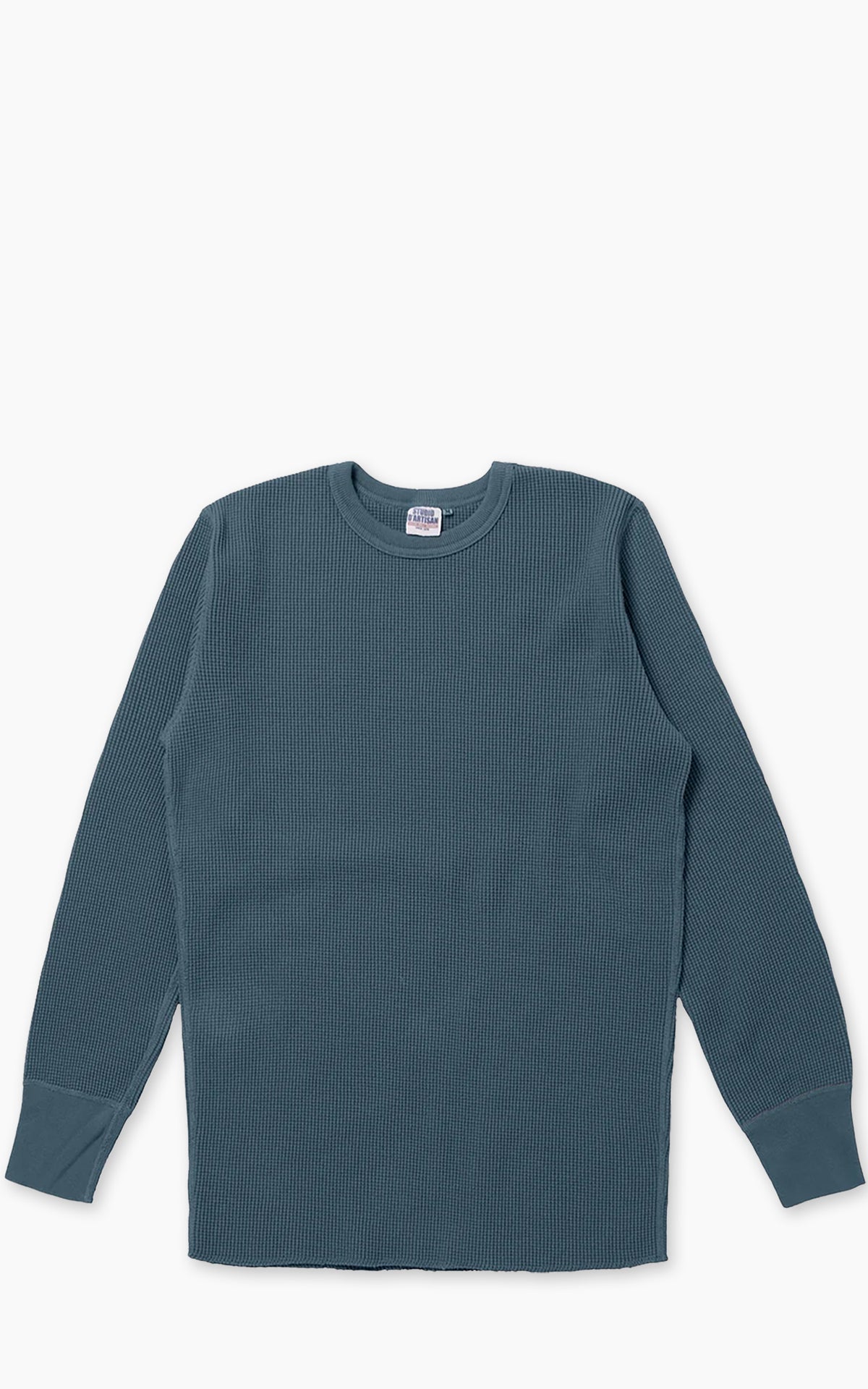Studio D'Artisan 9936 Heavyweight Thermal Longsleeve Blue