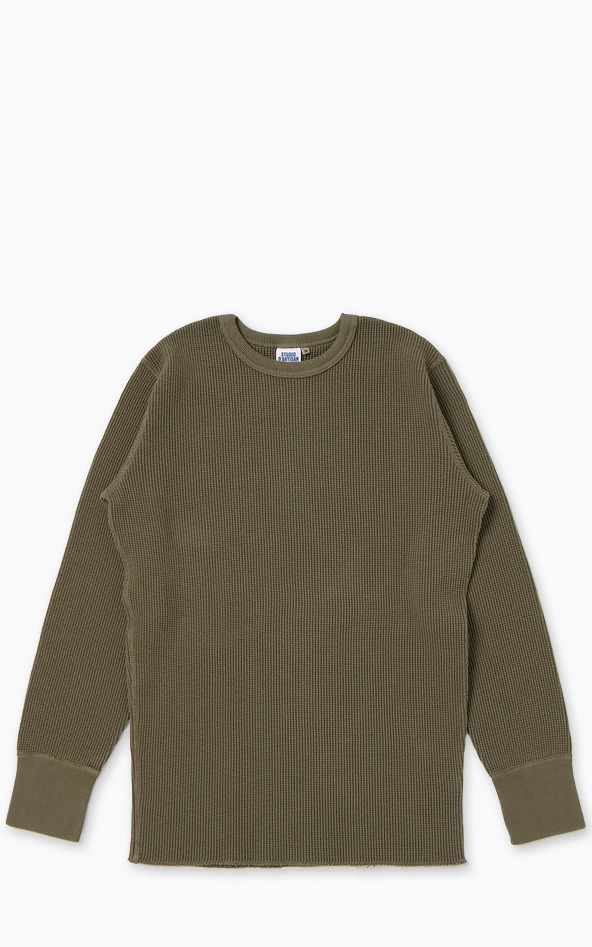 Studio D'Artisan 9936 Heavyweight Thermal Longsleeve Khaki
